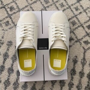Dolce Vita White Sneakers